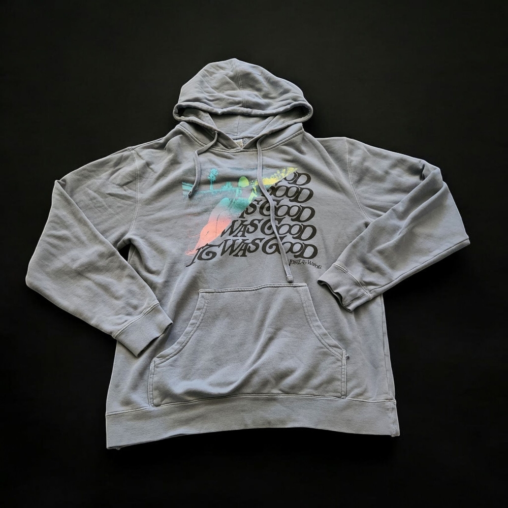 Pre-owned Unisex Kehlani Blue-gray Graphic Hoodie